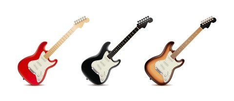 Three guitars
